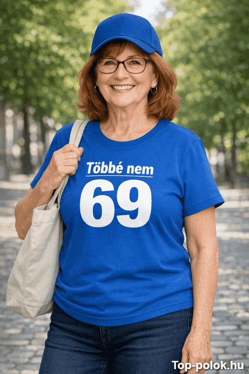 Vicces póló soha többé 69