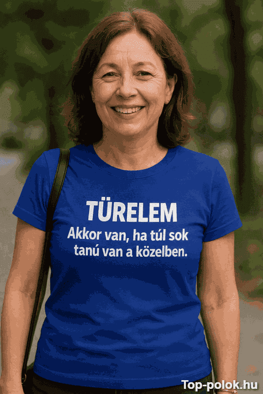 Vicces póló türelem tanúk előtt