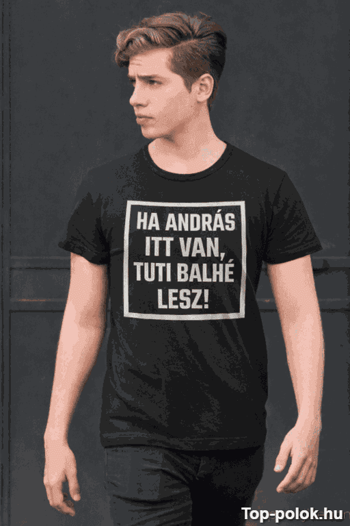 Vicces póló tuti balhé lesz egyedi névvel
