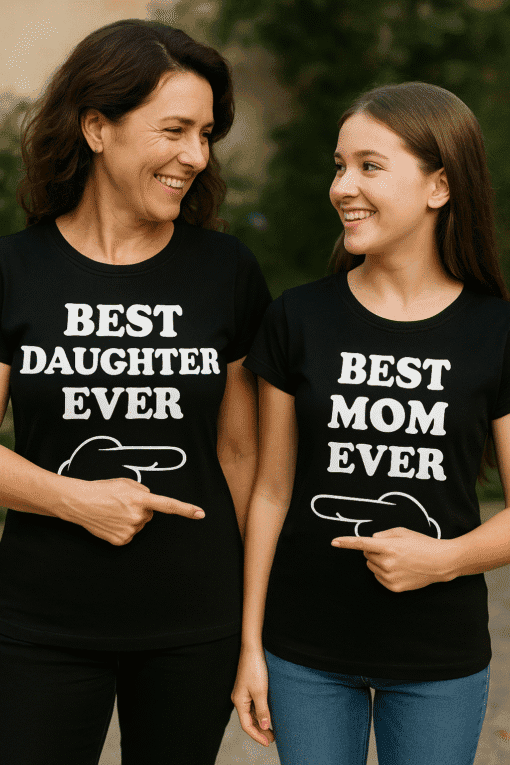 Majica (komplet) best mom daughter ever