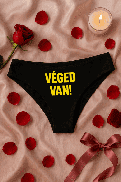 Véged van női fehérnemű, romantikus pillanatok, hangulatos szett, szerelmi ajándék, Top-polok.hu.