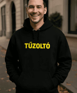 Tűzoltó póló, feltűnő jelzés, magas látószög, önkéntes tűzoltók, munkaruházat, biztonságfejlesztés, professzionális egyenruházat, Top-polok.hu.