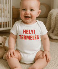 1. Gyermeklánc, helyi termékek figyelemfelkeltő felirattal.