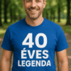 40 éves legenda póló
