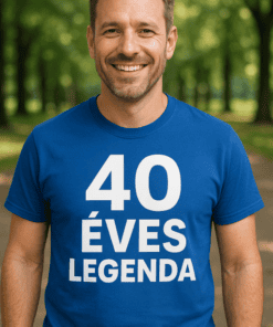 40 éves legenda póló