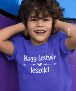 Gyerek póló Nagy testvér leszek