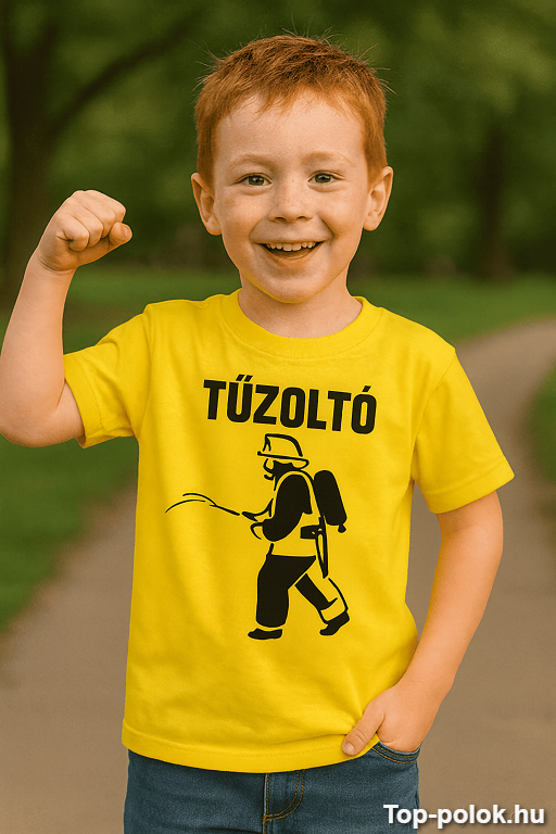 Gyerek póló tűzoltó