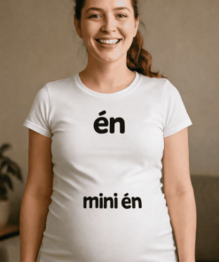Kismama póló én mini én