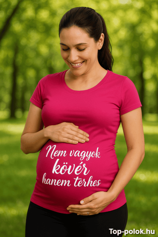 Anyaméhben lévő kismama, boldog és egészséges életmódot hangsúlyozó kép.