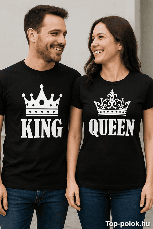 Páros póló King Queen