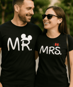 Páros póló Mr Mrs