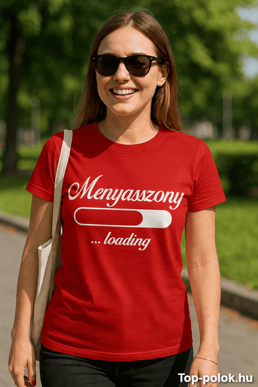 Vicces póló Menyasszony loading
