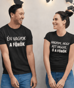 Páros póló én vagyok a főnök