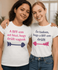 Páros póló őrült BFF