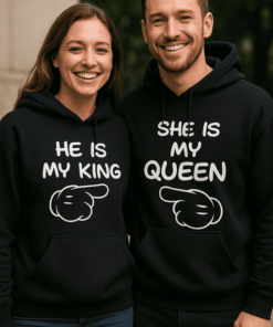 Páros pulóver my king and queen