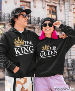 Páros pulóver The King His Queen