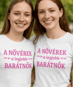 Páros póló nővérek a legjobb barátnők