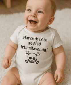 Vicces baba body 18 év az első tetoválásig