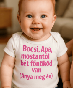 Vicces baba body bocsi apa két főnök