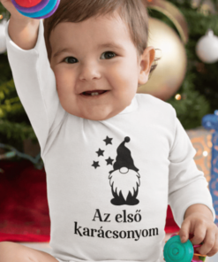 Vicces baba body első karácsony