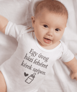 Vicces baba body házi fehéret kérek