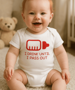 Vicces baba body I drink until pass out