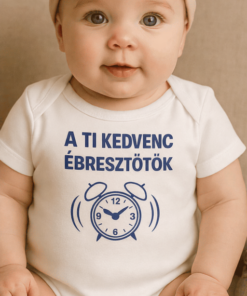 Vicces baba body kedvenc ébresztőtök