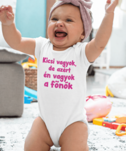 Vicces baba body kicsi főnök vagyok