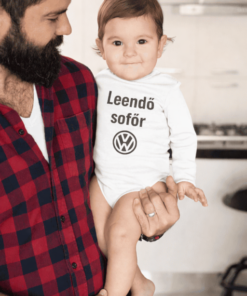 Vicces baba body leendő sofőr választható márkával