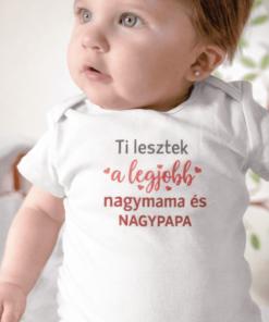 Vicces baba body legjobb nagymama és nagypapa