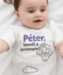 Vicces baba body lennél a keresztapám egyedi névvel