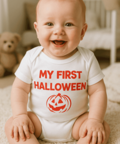 Vicces baba body My first Halloween