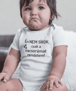 Vicces baba body nem sírok vacsorát rendelek