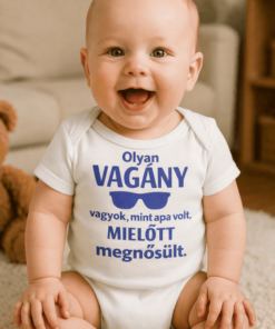 Vicces baba body olyan vagány mint apa