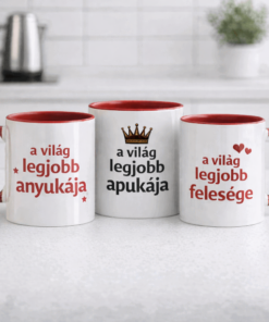Vicces bögre a világ legjobb egyedi névvel