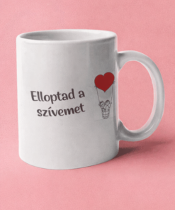 Vicces bögre Elloptad a szívemet