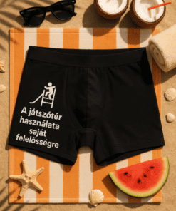 NAPSZERŰ, kényelmes férfi fürdőnadrág strandhoz, nyári nyaraláshoz.