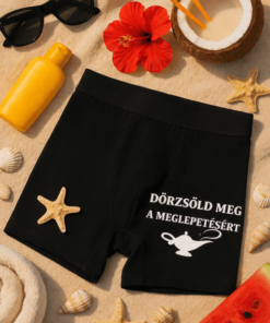 Vicces férfi alsó dörzsöld meg a meglepetésért