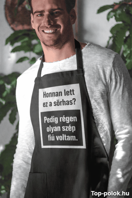 Vicces kötény Honnan lett ez a sörhas