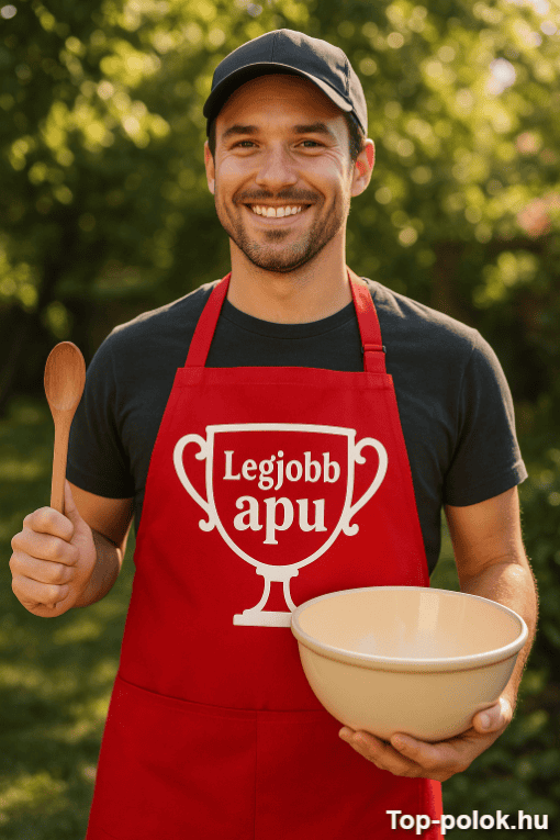 Fakanál és keverőtál egy férfi kezében, aki kerti grillezéshez készül.