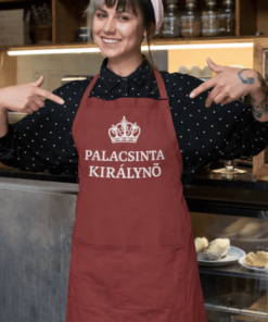 Vicces kötény palacsinta királynő