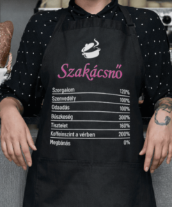 Vicces kötény szakácsnő szorgalom