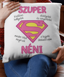 Vicces párna szuper néni