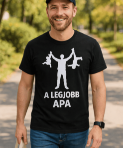 Vicces póló a legjobb apa
