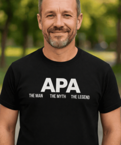 Vicces póló apa the man the legend