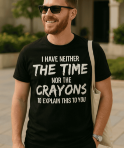 Vicces póló Crayons