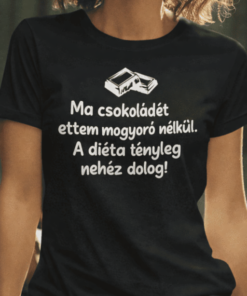 Vicces póló csokoládé diéta