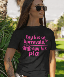 Vicces póló egy kis borravaló egy kis pia