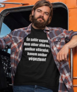 Vicces póló Én sofőr vagyok