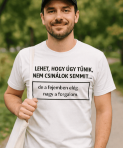 Vicces póló fejben nagy a forgalom